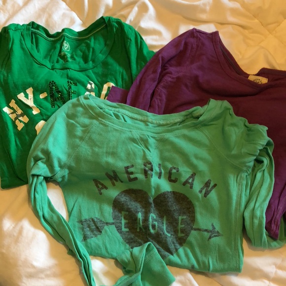 American Eagle Long Sleeve Tee - Picture 1 of 1